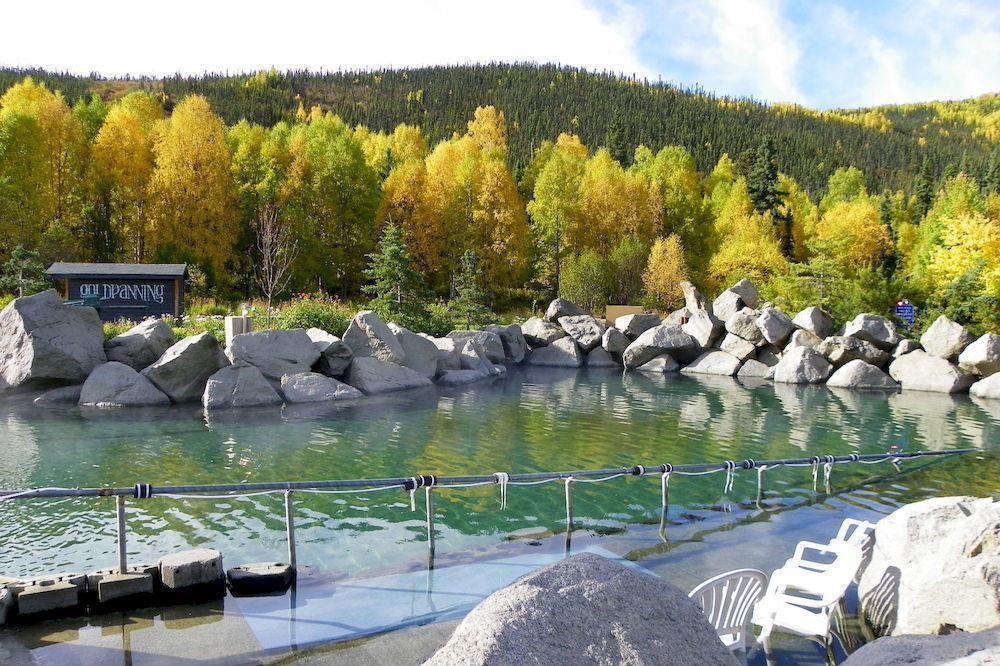 Chena Hot Springs Resort Fairbanks Bagian luar foto