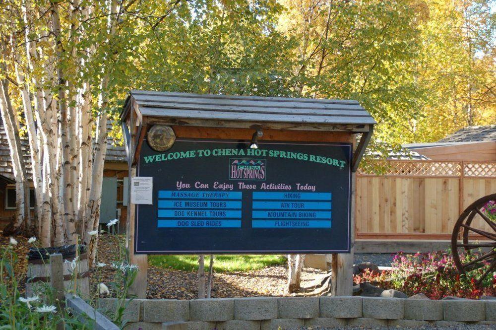 Chena Hot Springs Resort Fairbanks Bagian luar foto