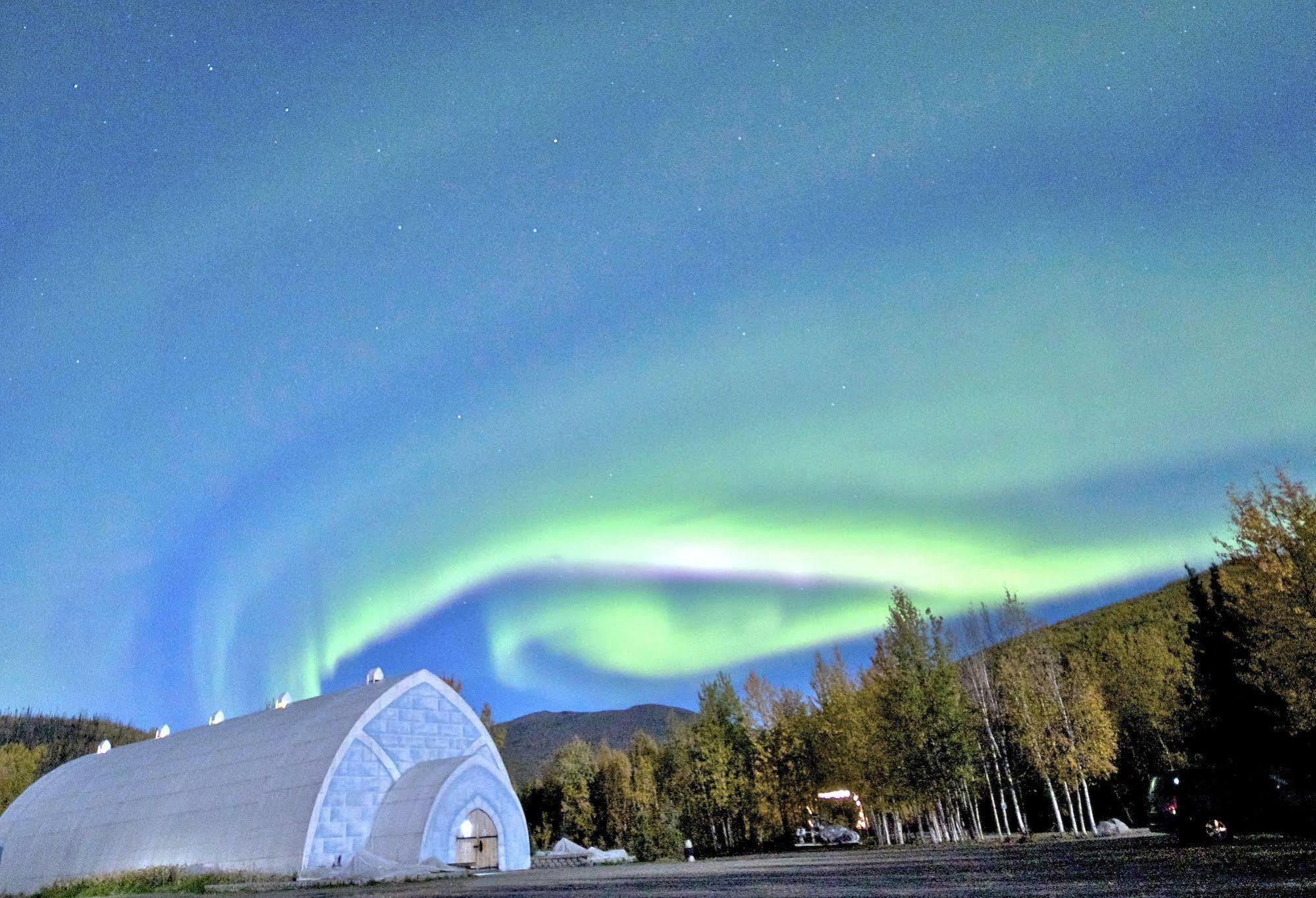 Chena Hot Springs Resort Fairbanks Bagian luar foto