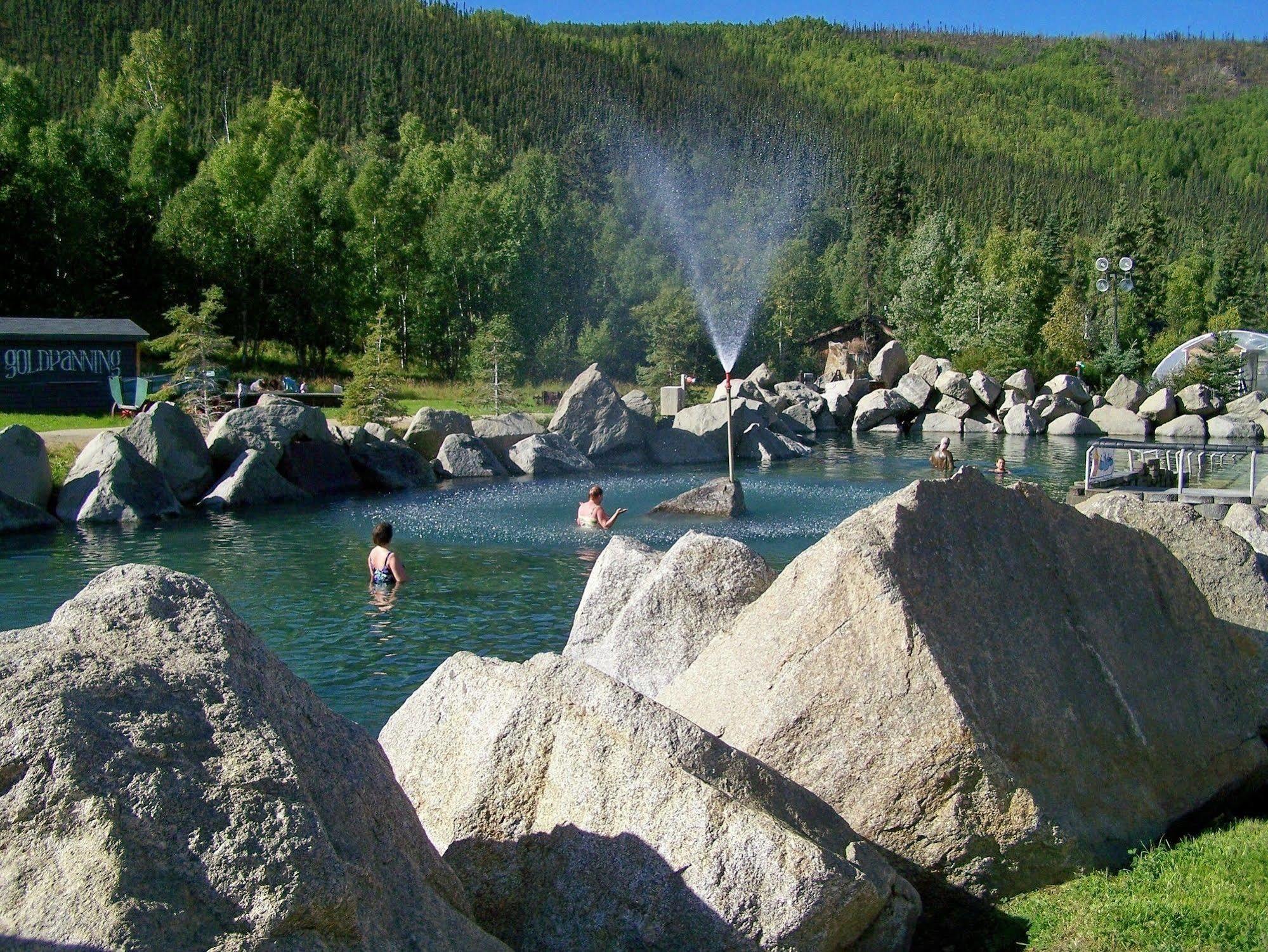 Chena Hot Springs Resort Fairbanks Bagian luar foto